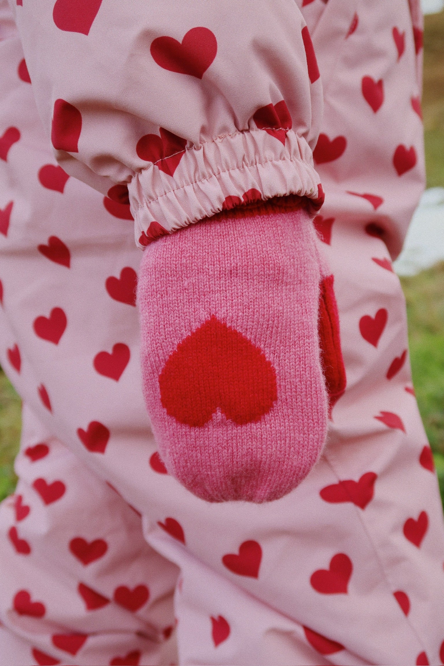 Konges Sløjd Collette Mittens | Pink