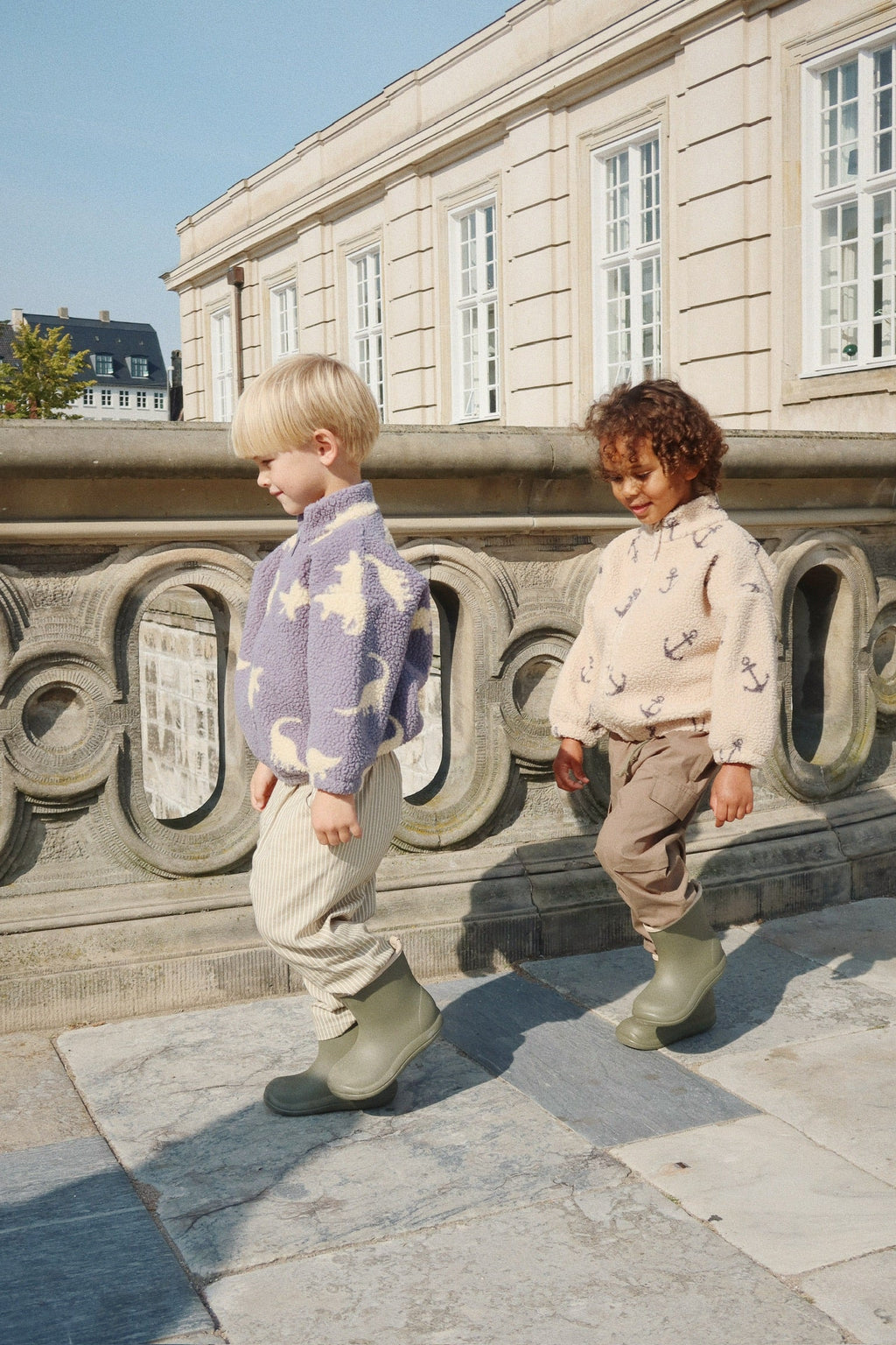 Konges Sløjd Jody Teddy Winter Coat | Dino Mist