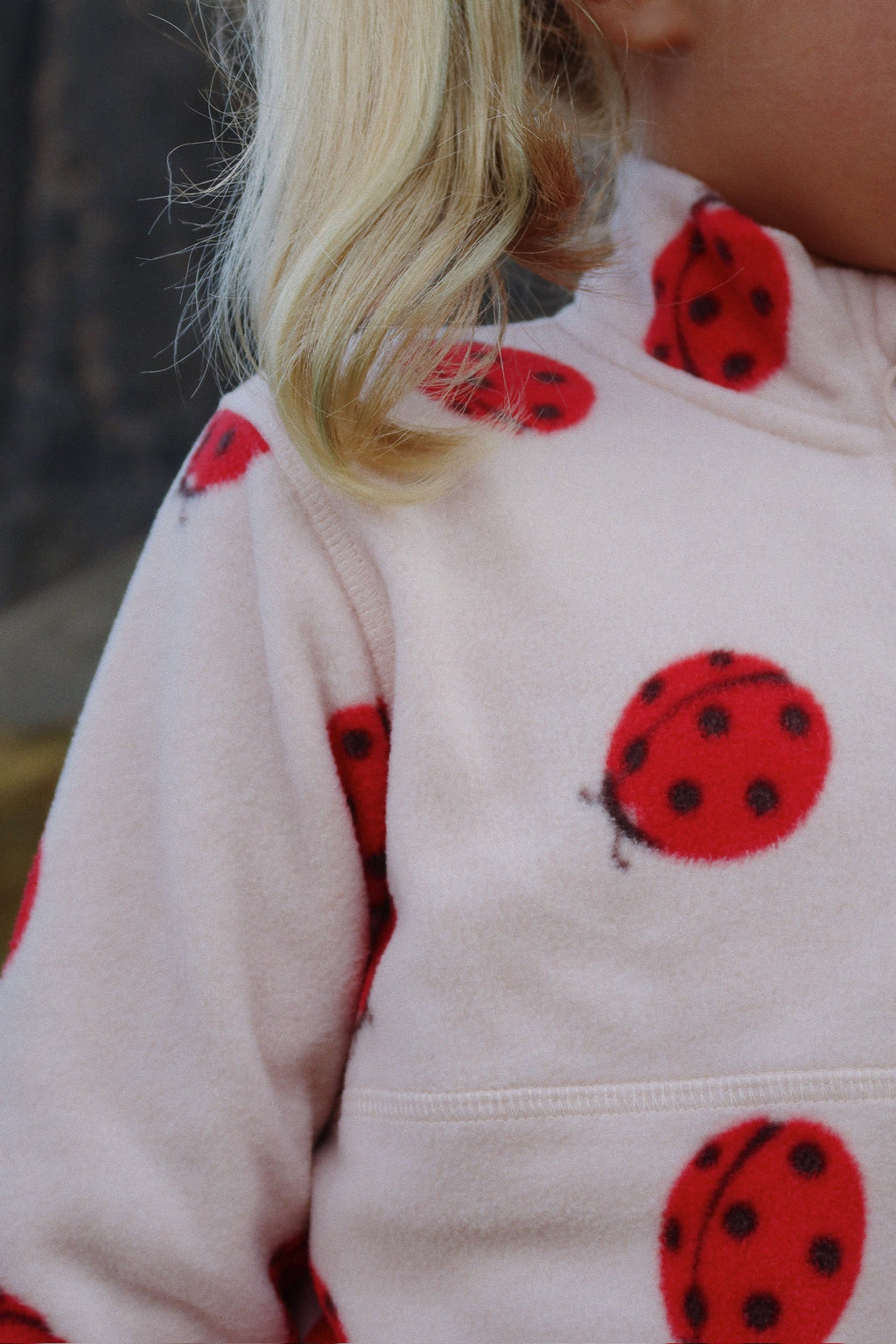 Konges Sløjd Tavi Fleece Sweatshirt | Ladybug