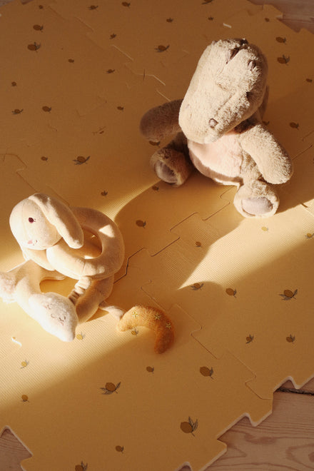 Konges Sløjd Foam Puzzle Mat | Lemon