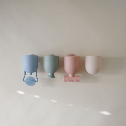 Mushie Bath Toy Set 4-Pack | Pour And Play