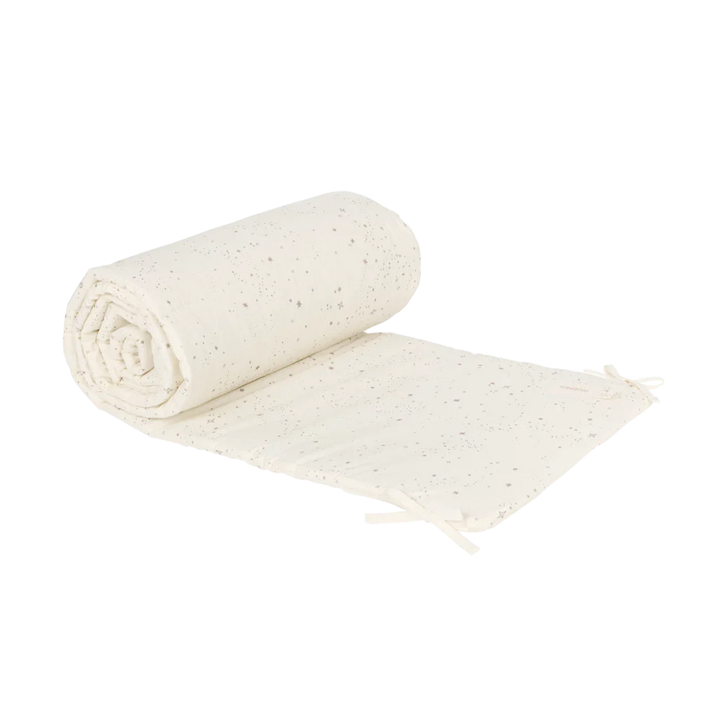 Nobodinoz Nest Play Pen Bumper 207x32x2cm | Natural Milky Way