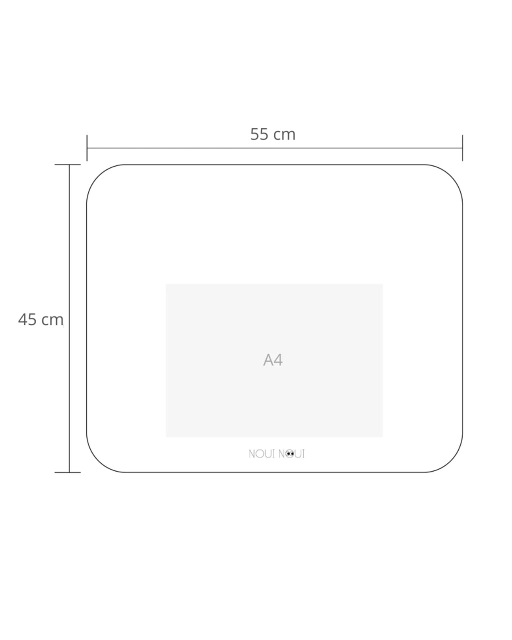 Noui Noui Placemat XL 55x45cm | ABC