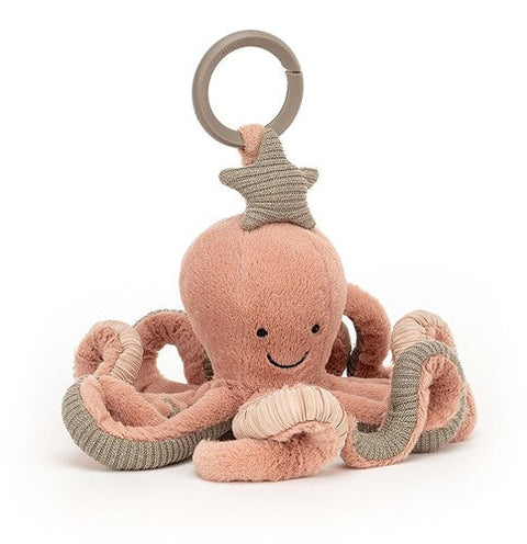 Jellycat Activity Toy with pendant 10x20cm | Odell Octopus