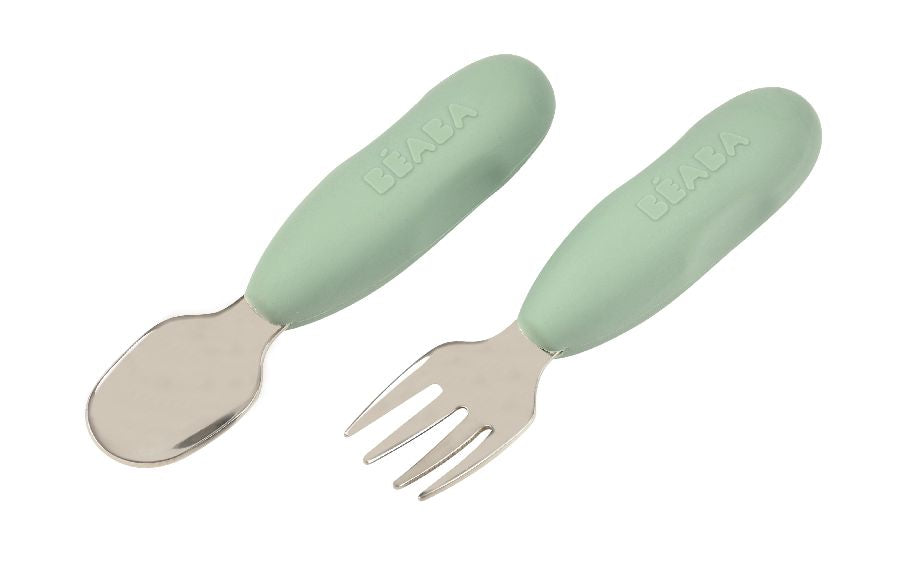 Béaba Set 2 Pre-Cutlery | Green