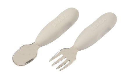 Béaba Set 2 Pre-Cutlery | Beige