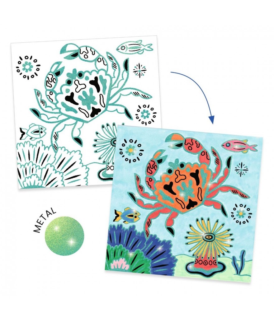 Djeco Creative Craft Set | Under the sea