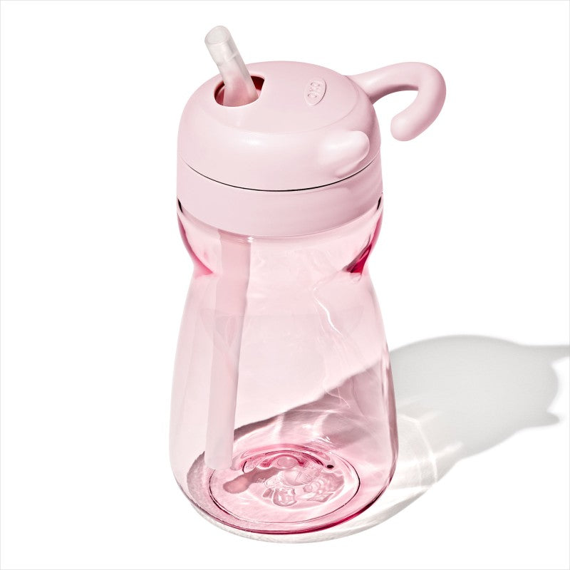 Oxo Tot Adventure Drinking Bottle With Straw 350ml | Blossom