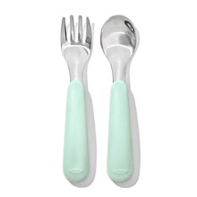 Oxo Tot Fork & Spoon Travel Set | Opal