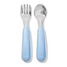 Oxo Tot Fork & Spoon Travel Set | Dusk