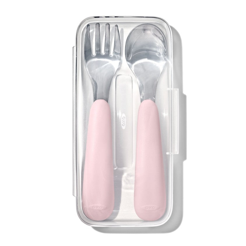 Oxo Tot Fork & Spoon Travel Set | Blossom