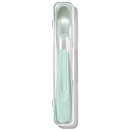 Oxo Tot Feeding Spoon Travel Set | Opal