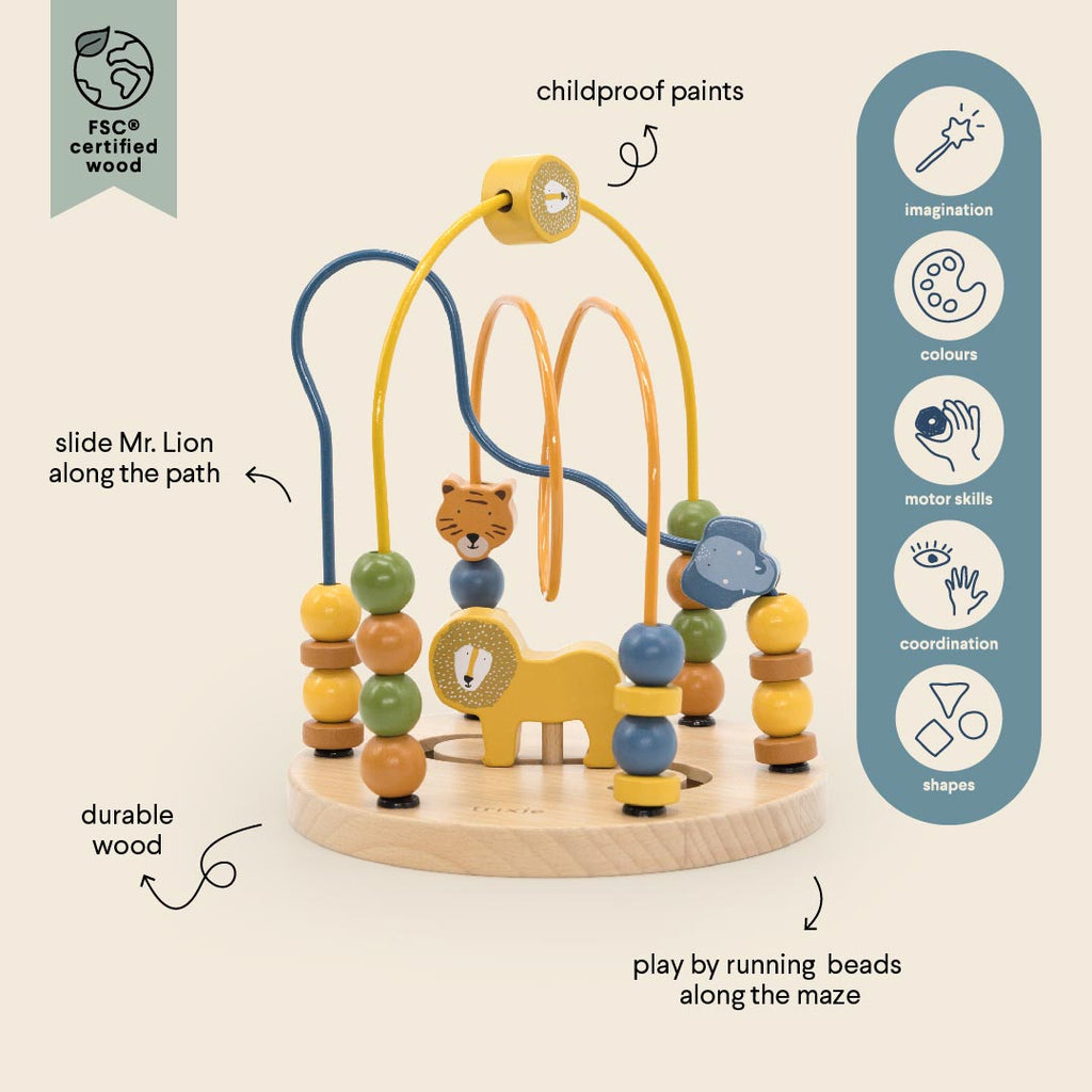 Trixie Wooden Animal Beads Maze