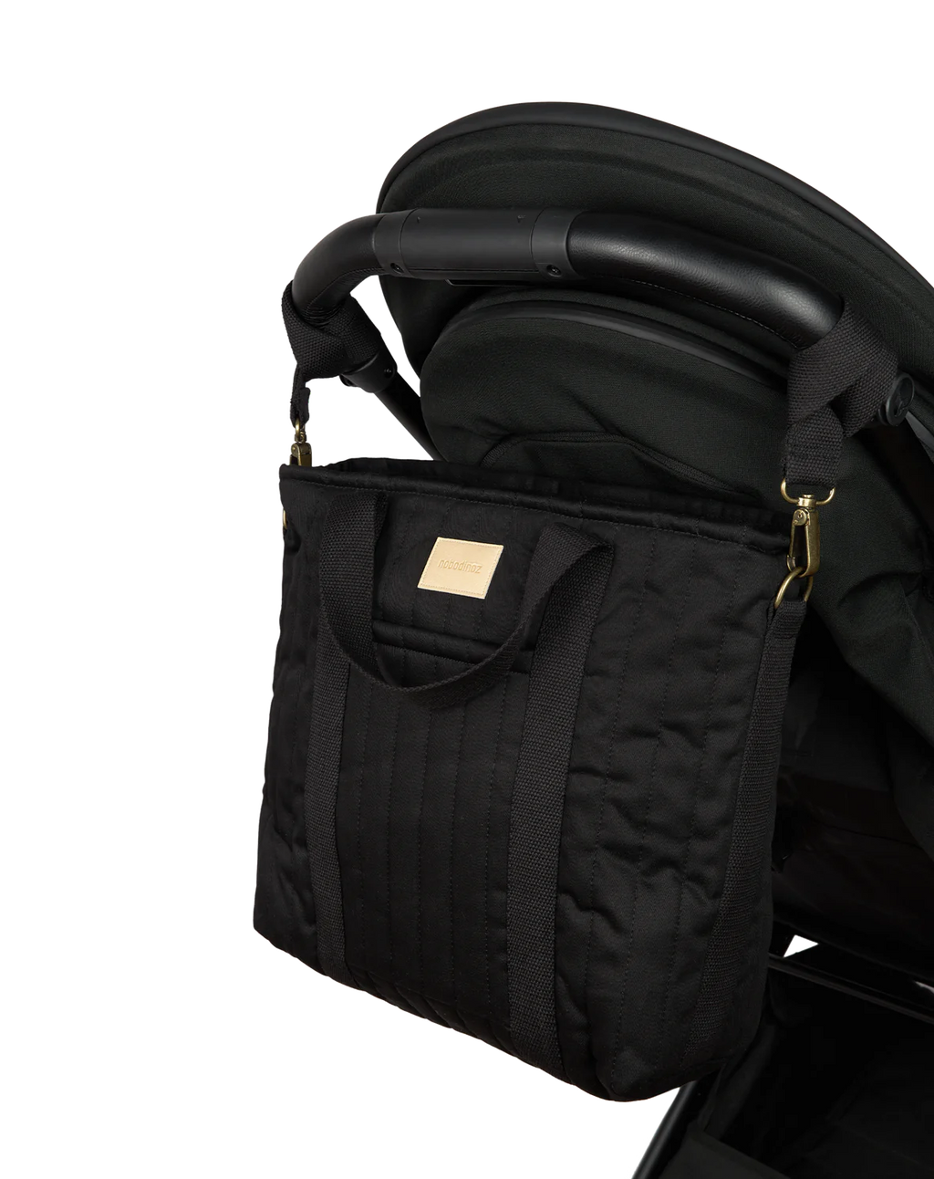 Nobodinoz Hyde Park Waterproof Stroller Backpack 32x32x14cm | Black