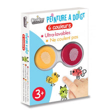 Crealign Finger Paint Finger Cushions +3Y | 6 colors