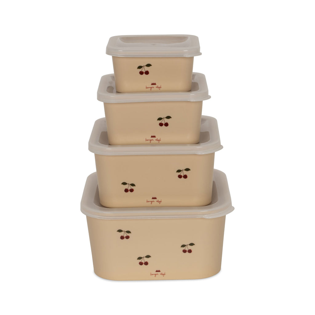 Konges Sløjd Snack Boxes Set | Cherry