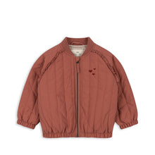 Konges Sløjd Juno Frill Bomber Jacket | Canyon Rose