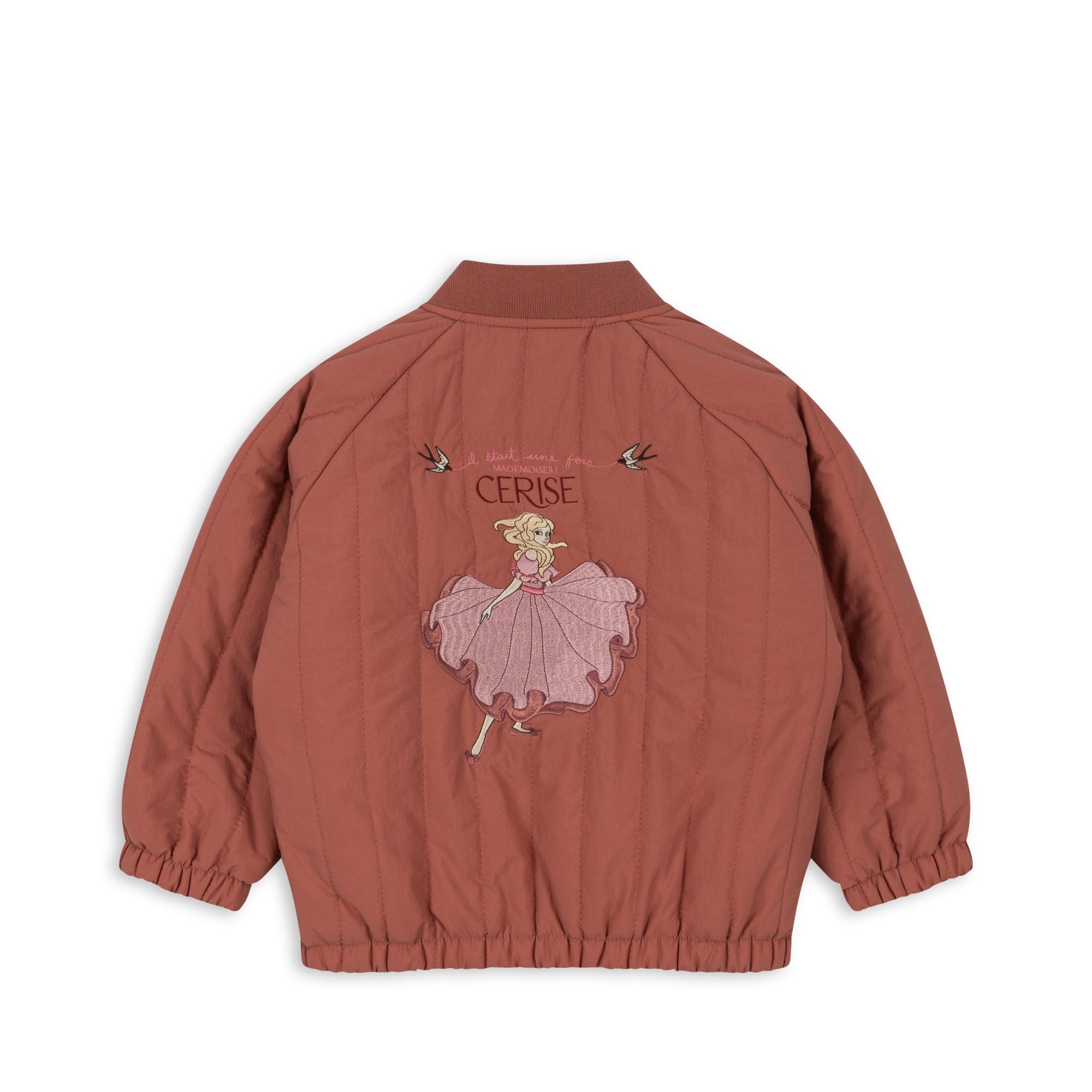 Konges Sløjd Juno Frill Bomber Jacket | Canyon Rose