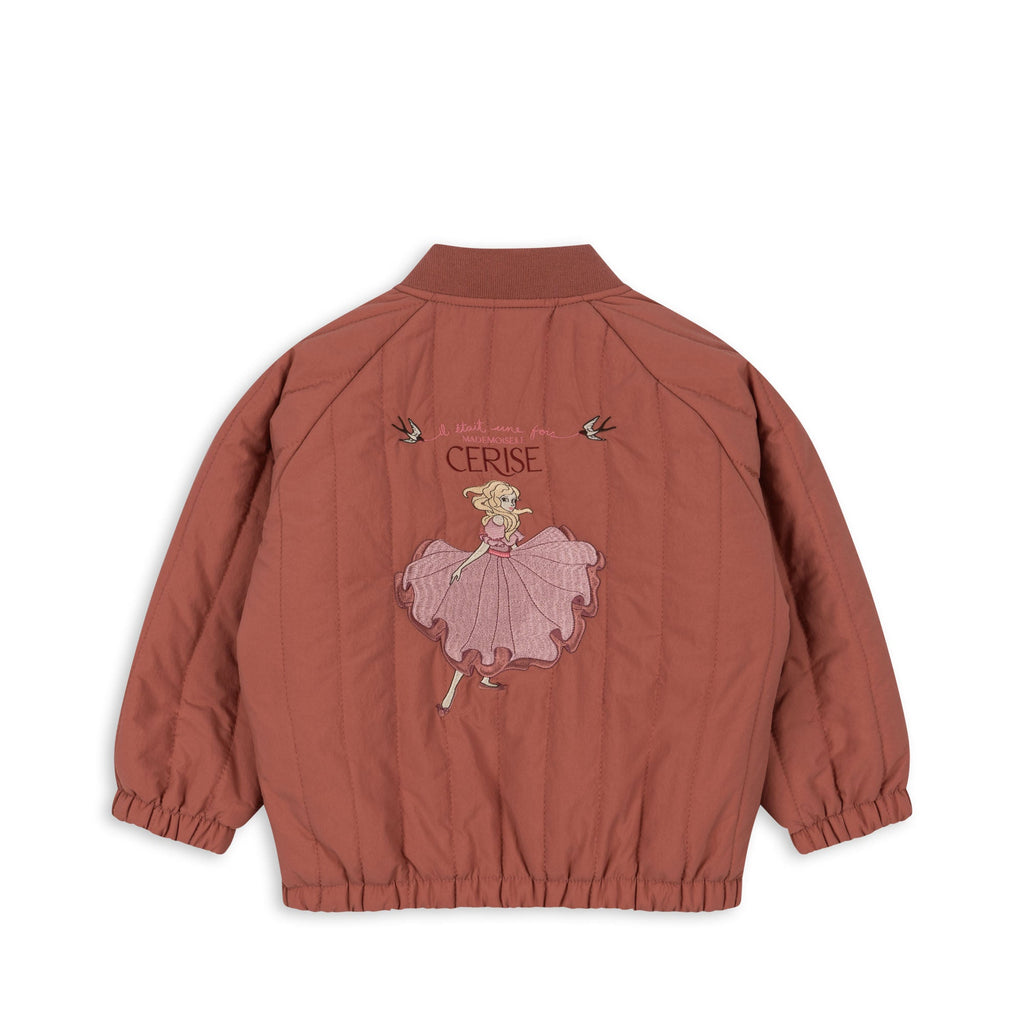 Konges Sløjd Juno Frill Bomber Jacket | Canyon Rose