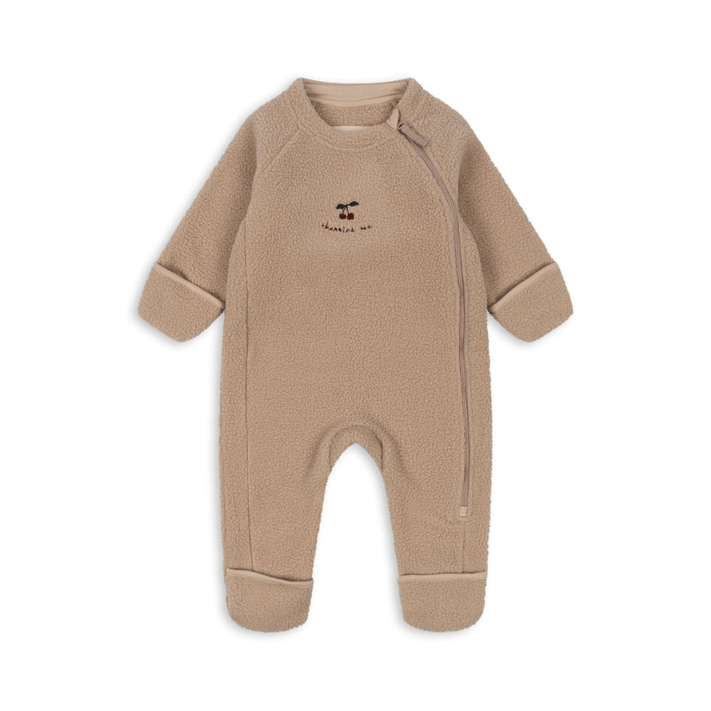 Konges Sløjd Safa Onesie Grs | Smoke Gray