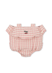 Konges Sløjd Doll Carrier | Powder Pink Check