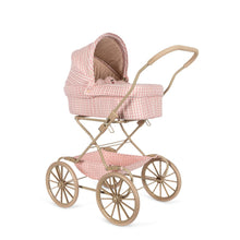 Konges Sløjd Doll Carriage | Powder Pink Check