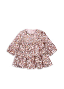 Konges Sløjd Lilac Sequins Dress | Grey/Rosa