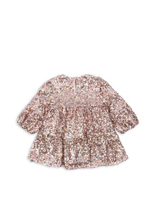 Konges Sløjd Lilac Sequins Dress | Grey/Rosa