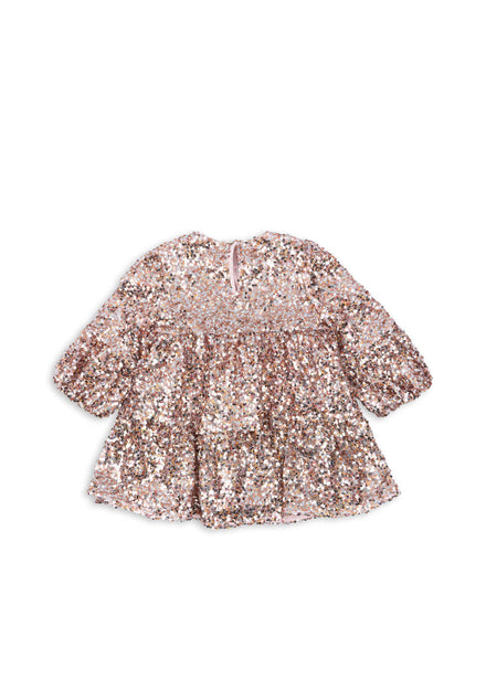 Konges Sløjd Lilac Sequins Dress | Grey/Rosa