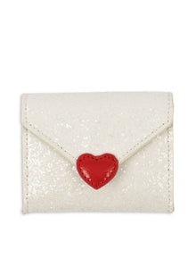 Konges Sløjd Love Letter Wallet | Cream Glitter