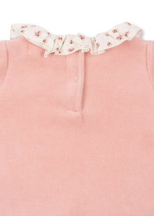 Konges Sløjd Miffa Frill Onesie Gots | Mellow Rose