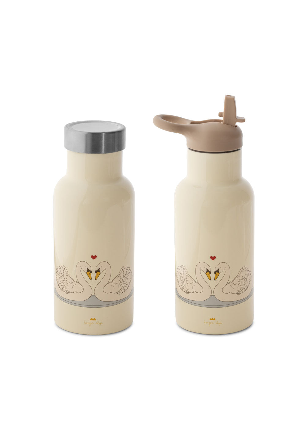 Konges Sløjd Thermo Drinking Bottle | Swan Beige