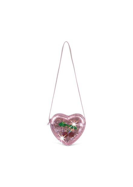 Konges Sløjd Tut Heart Sequin Bag | Rose