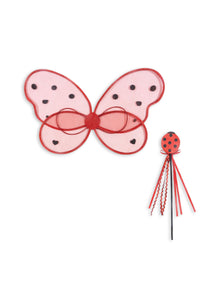 Konges Sløjd Fairy Ladybug Kostuum | Ladybug Glitter