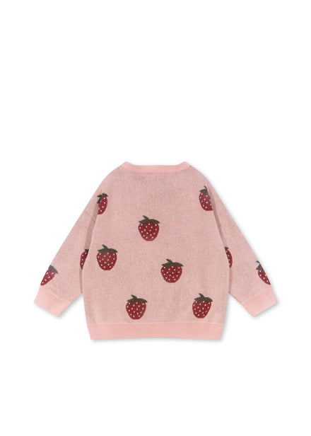 * Konges Sløjd Lapis Lurex Knit Blouse | Strawberry