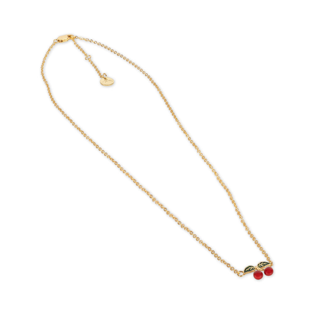 * Konges Sløjd 24K Gold Plating Cherry Necklace | Cherry