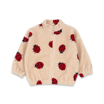 Konges Sløjd Jody Teddy Jacket | Ladybug Sand