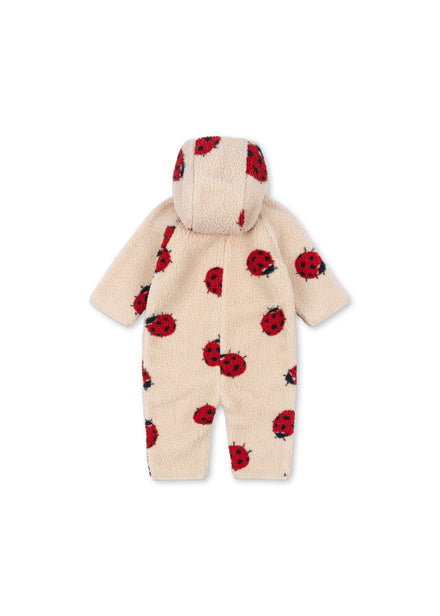 Konges Sløjd Jody Teddy Onesie | Ladybug Sand