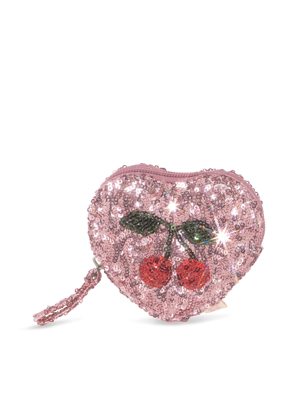 Konges Sløjd Sequin Heart Wallet | Mellow Rose