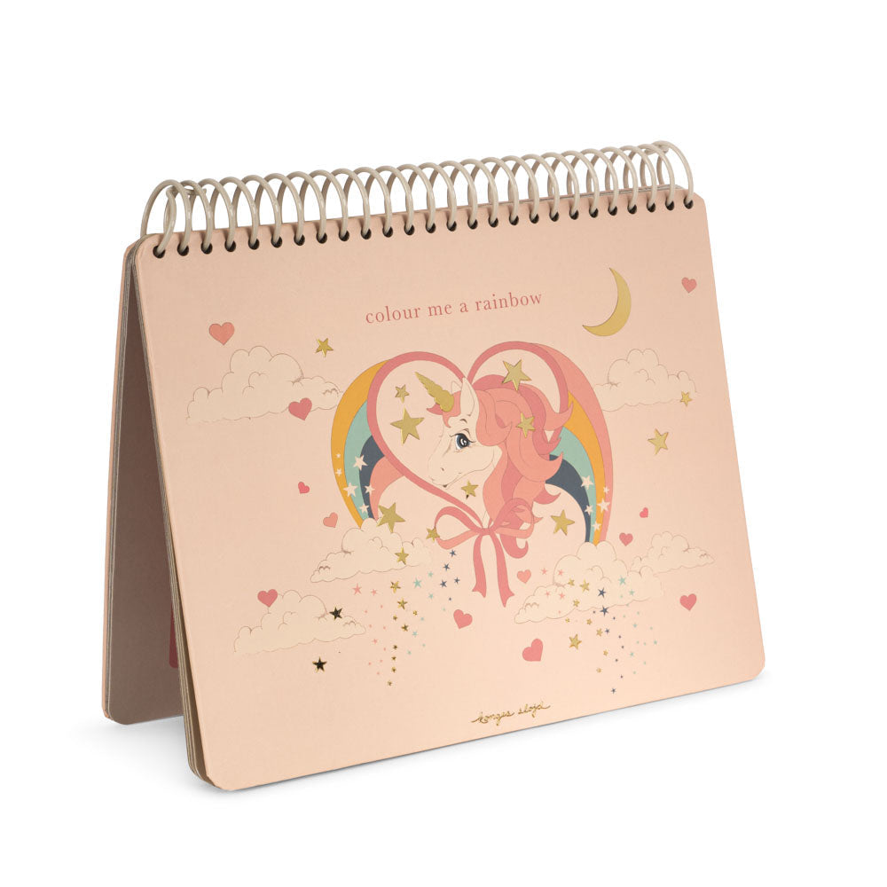 * Konges Sløjd Magic Water Book Fsc | Unicorn