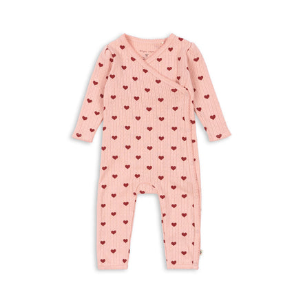 Konges Sløjd Minnie Newborn Playsuit | Amour Rouge