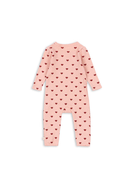 Konges Sløjd Minnie Newborn Playsuit | Amour Rouge