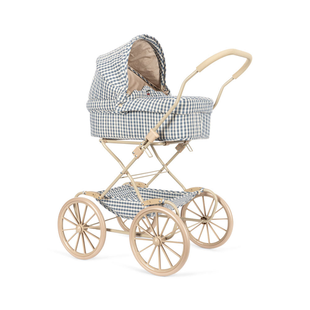 Konges Sløjd Cheeky Dolls Stroller | Blue Check