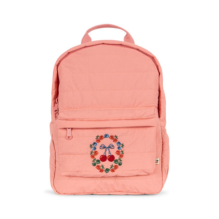 * Konges Sløjd Juno Quilted Backpack | Strawberry Ice