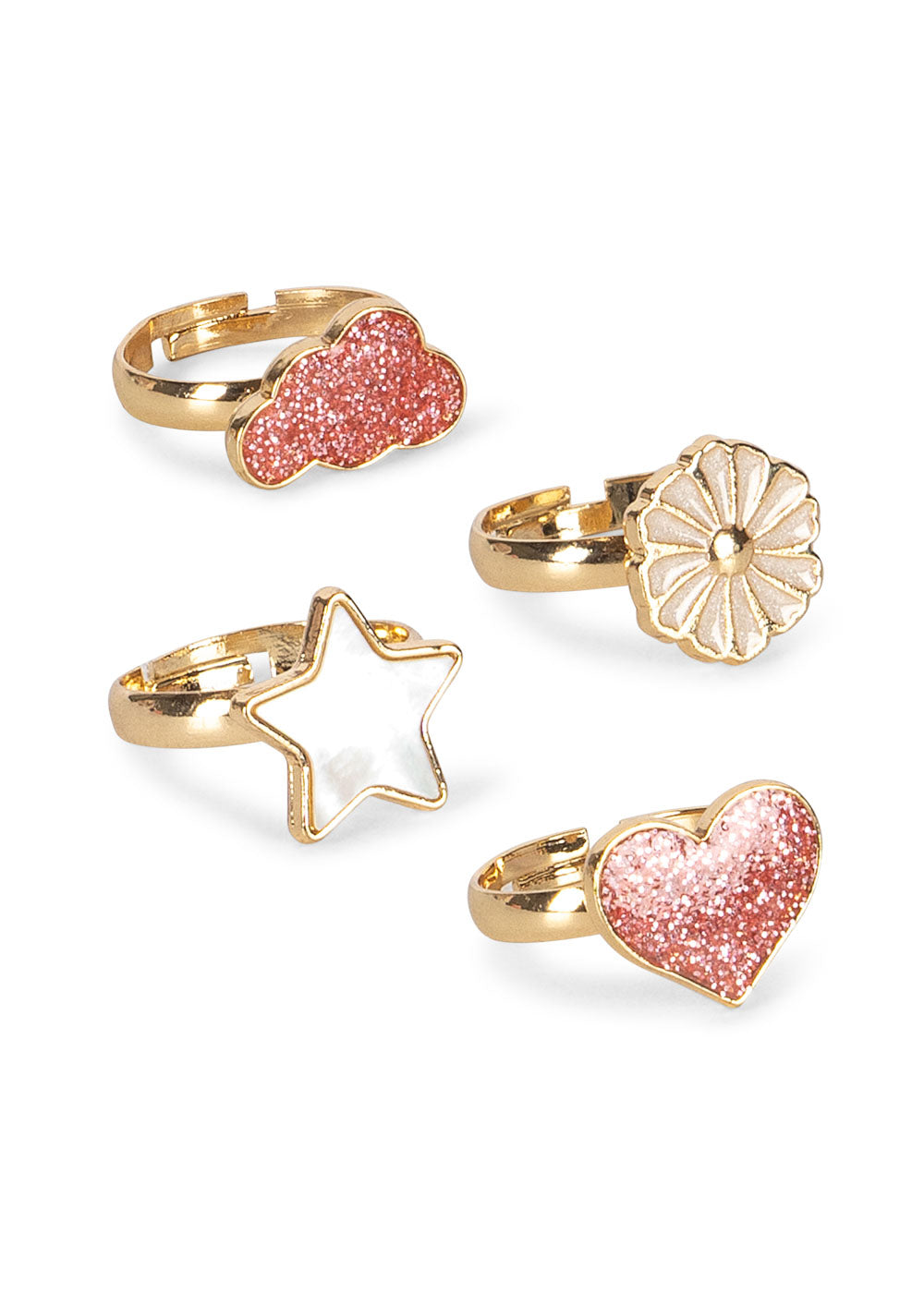 Konges Sløjd Set Rings 12 | Multicolor