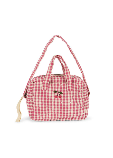 Konges Sløjd Dolls Diaper Bag | Bubblegum Check