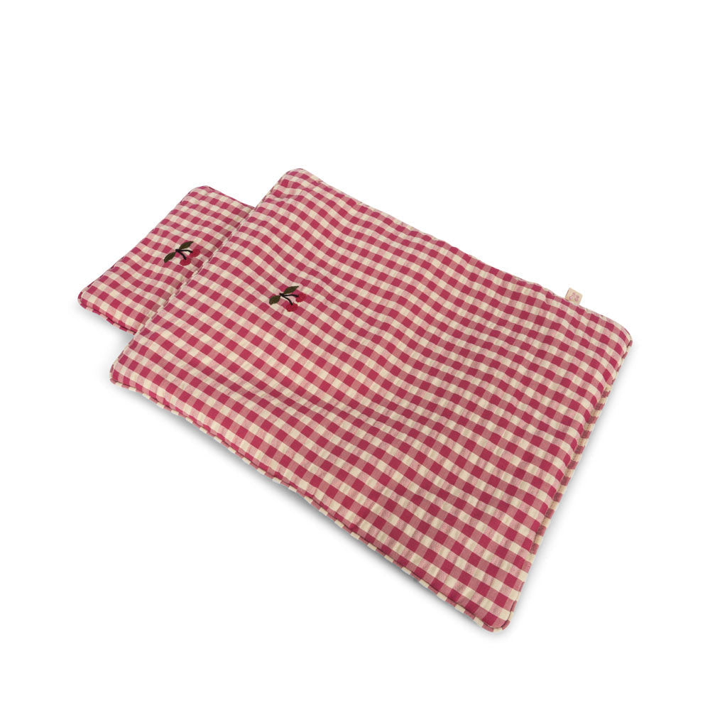 Konges Sløjd Dolls Bed Set | Bubblegum Check