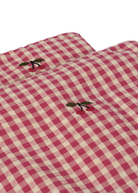 Konges Sløjd Dolls Bed Set | Bubblegum Check