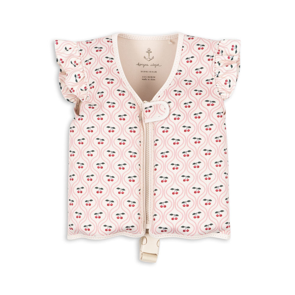 Konges Sløjd Avery Life Jacket | Cherry Pink Motif