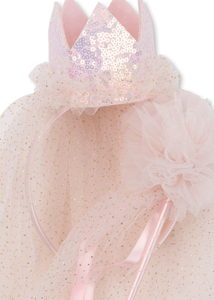 Konges Sløjd Princess Crown Costume | Cloud Pink